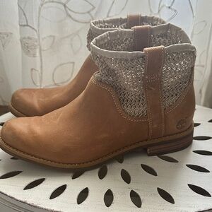 Timberland Women's Tan Ankle Boots